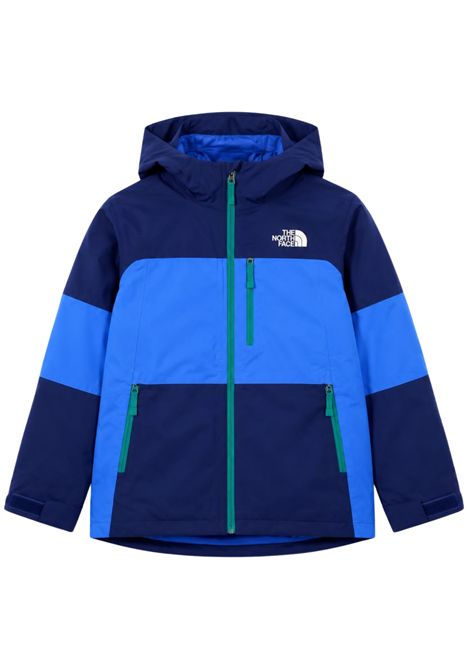 Giubbino bambino blu con cappuccio THE NORTH FACE | 0A8H4XRCBLU